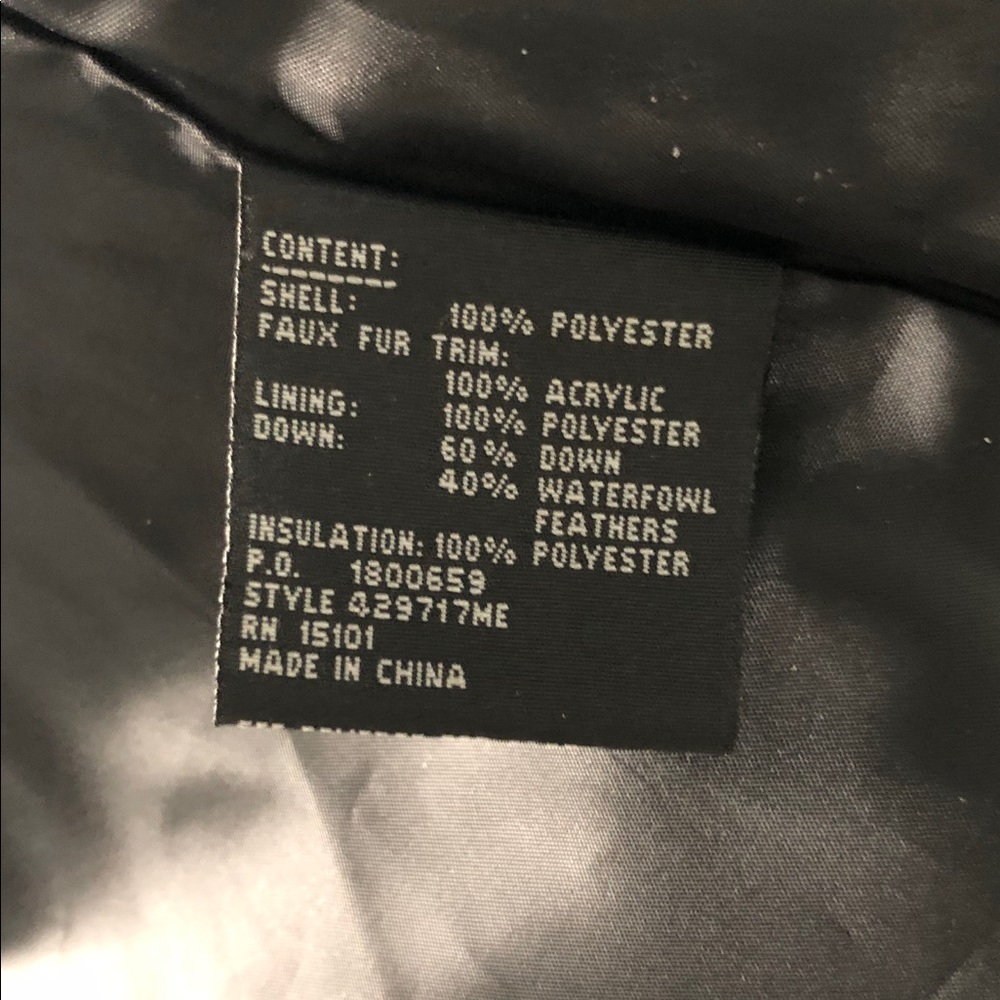NWT 1 MADISON XL LINED PUFFER COAT - Picture 13 of 16